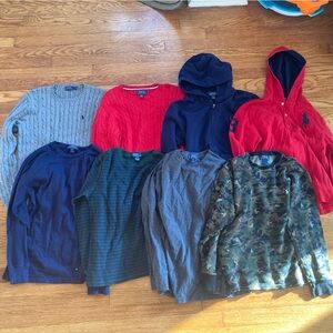 Polo Ralph Lauren 8 Piece Large 14-16 Boys Fall/Winter Bundle